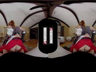 Vrcosplayx.com ххх телевизия червенокосите компилация в pov virtual реалност част 1