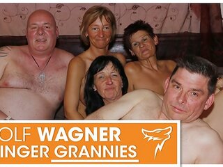 נֶהְדָר מפרפר מסיבה עם מכוער סבתות ו - grandpas! wolf wagner