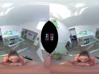 VRHUSH POV xxx clip with Abigail Mac in VR