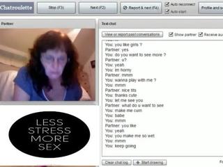 Chatroulette 107 - madura quiere jugar pero alguien llega..lol