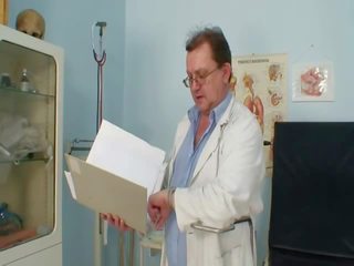 Hairy Hoo Hoo Grandma Visits Pervy Female doc