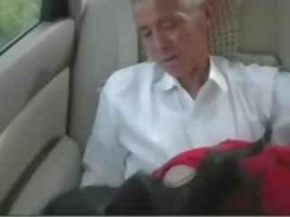 Asian Grandpa Has Car Sex, Free Free Asian porn mov 76